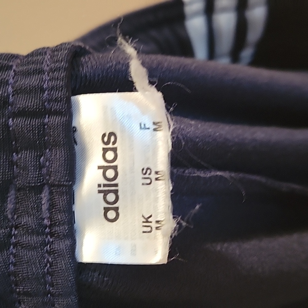 Adidas navy sweatpants medium - Picture 4 of 5